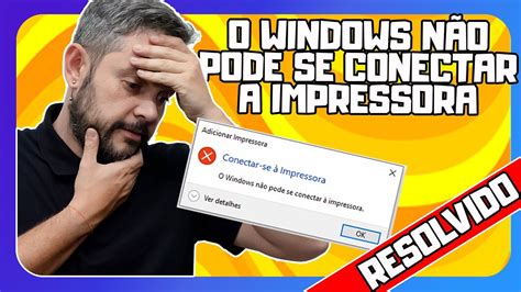 O Windows não pode se conectar à impressora Solucionado YouTube