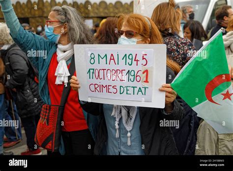 Par S Francia Th Oct Manifestaci N Exigiendo Verdad Y