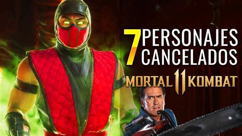 Personajes Que Iban A Ser Dlc En Mortal Kombat Personajes