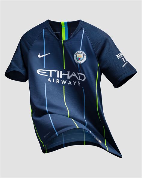 Manchester City Nike Away Kit 201819 Marca De Gol