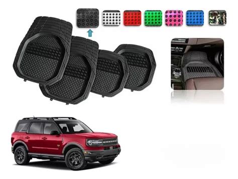 Tapetes 4pz Charola Color 3d Ford Bronco Sport 2021 A 2024 Envío gratis