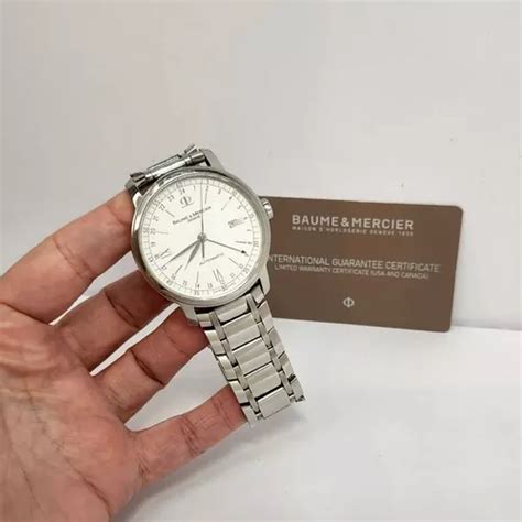 Baume Mercier Classima Gmt Xl Full Steel Mm Autom Tico