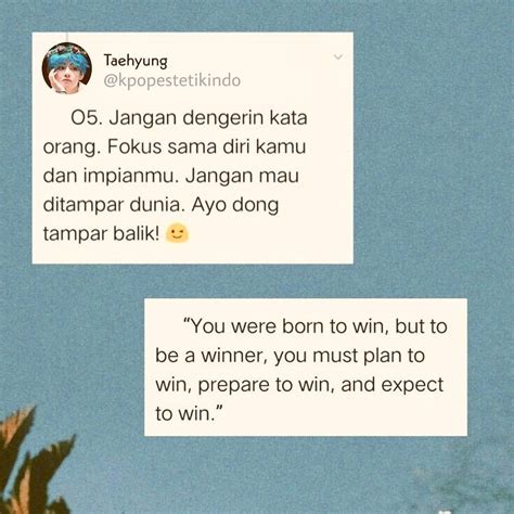 Inilah 15 Contoh Ide Kata Kata Motivasi Idol Kpop Kekinian Inilah 15