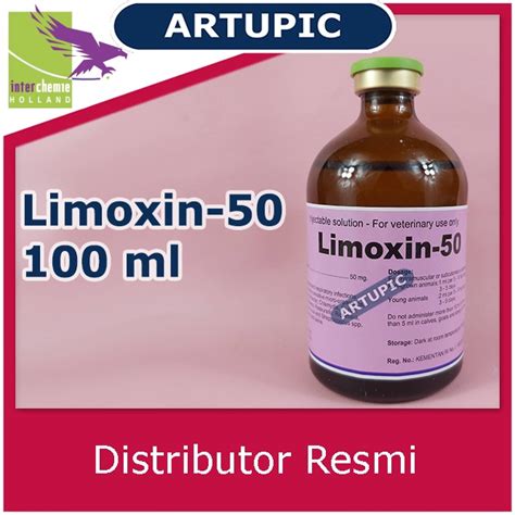 Jual Limoxin 50 100 Ml Antibiotik Spektrum Luas Hewan Ternak