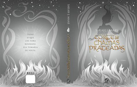 Book Design Of Corte De Chamas Prateadas On Behance