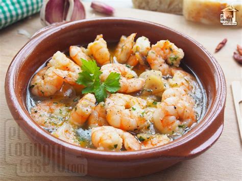 Gambas Al Ajillo El Cocinero Casero Pescados