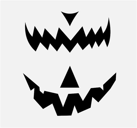 Jack O Lantern Mouths Svg Cut File For Face Masks Two Etsy