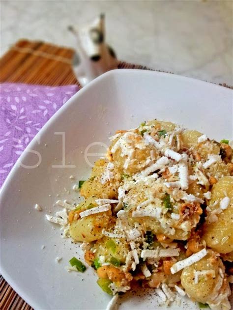 Nonsologiovedi Gnocchi Fondenti Di Patate Con Porri Di Cervere