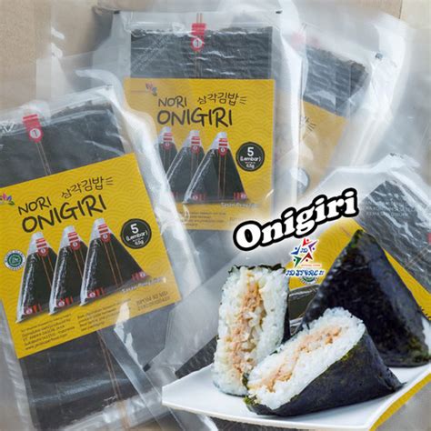 Jual Onigiri Wrapper Nori Onigiri Seaweed Nori Wrapper Nori Triangle