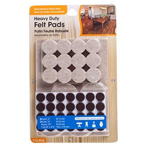 Heavy Duty Felt Pads Pack Of 14 14 Pack Ralphs