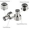 Amazon Ferroday Ball Lock Keg Coupler Adapters For Sankey To Ball