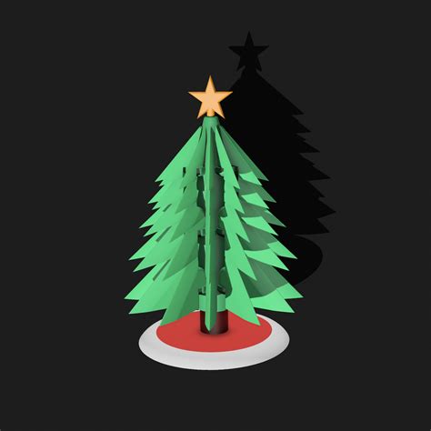 Christmas tree for 3D Printer | Easy to assemble by drakele | Download free STL model ...