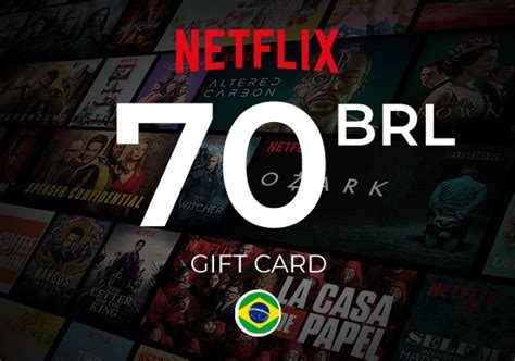 Netflix Gift Card 70 BRL Key BRAZIL