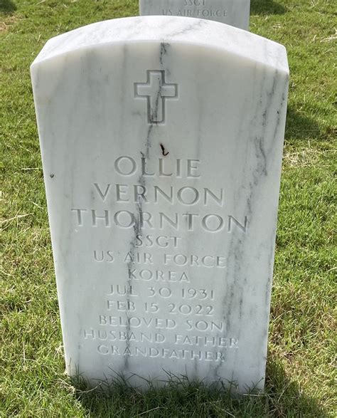 Ollie Vernon Thornton Iii Find A Grave Memorial