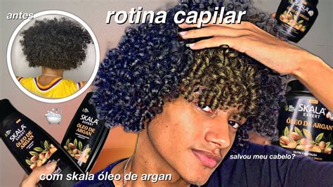 Rotina Capilar Completa Skala Linha Leo De Argan Salvou O Meu