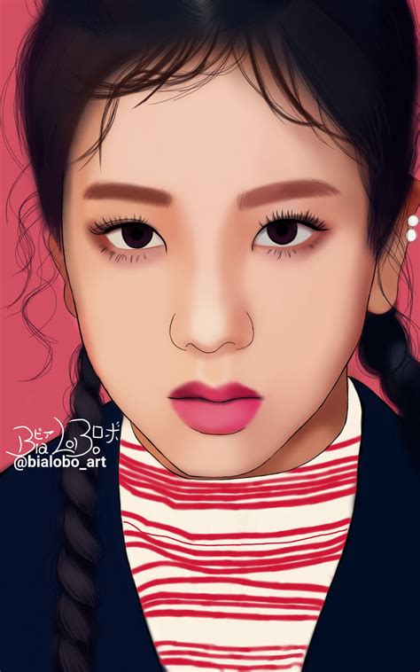 Jisoo Blackpink Fanart Bybialobo By Bialobo On Deviantart