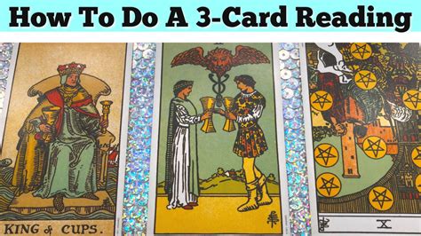 How To Do A 3 Card Tarot Reading 🔮 Quick Lesson Youtube