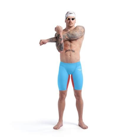 Mens Fastskin Lzr Pure Valor 2 0 High Waisted Jammer Picton Blue Flame