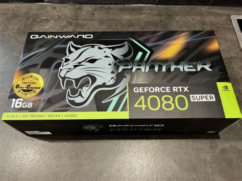 Gainward GeForce RTX 4080 SUPER Panther OC 16GB GDDR6X EBay