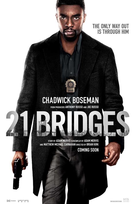 21 Bridges (2019) - Posters — The Movie Database (TMDb)