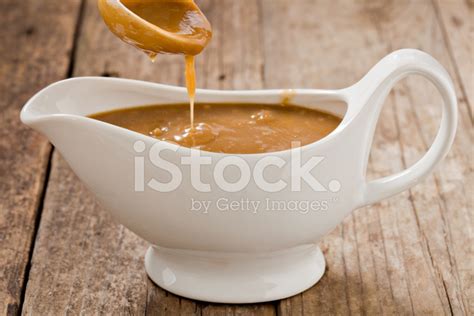 White China Gravy Boat Isolated On White Background Stock Photo