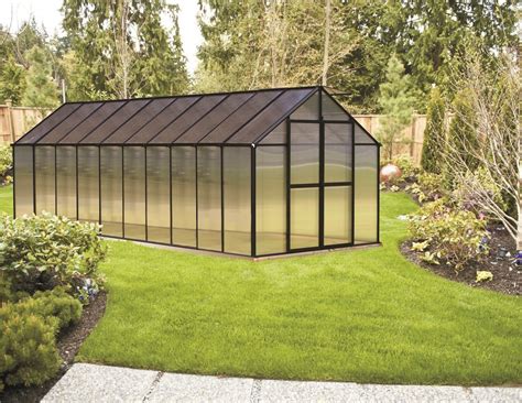 Riverstone Mont Premium Greenhouse With Polycarbonate Aluminum Frame