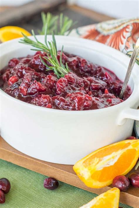 The Best Cranberry Sauce Ever Quick Easy And Make Ahead Major Hoff