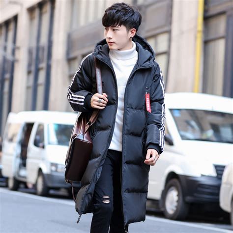 Купить Куртка 2017 новая зимняя куртка мужская корейской версии длинный ...
