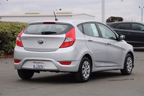 Certified Pre Owned Hyundai Accent Se Hatchback In Modesto Hu