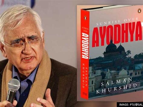 A New Book Sunrise Over Ayodhya Nationhood In Our Times By Salman