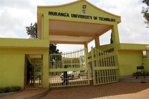 Murang'a University Approved Courses, Admissions, Intakes, Requirements ...