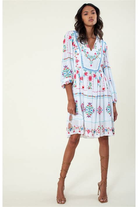 Buy Hale Bob Hulya Embroidered Dress At Off Editorialist