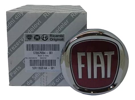 Emblema Fiat Porta Mala Original Punto 2013 A 2017 Fiat