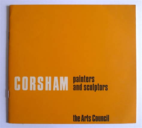 CORSHAM. Corsham, Painters and Sculptors. An exhibition of paintings, drawings and sculpture by ...