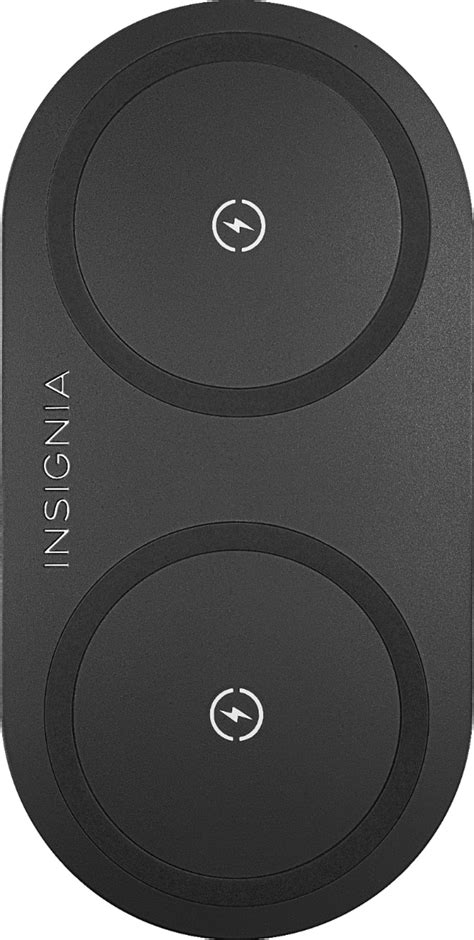 Best Buy Insignia W Qi Certified Dual Wireless Charging Pad For