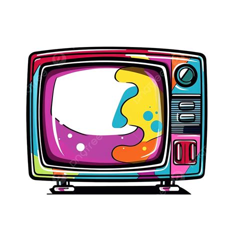 Tv Pop Art Style, Tv, Television, Pop PNG Transparent Image and Clipart for Free Download