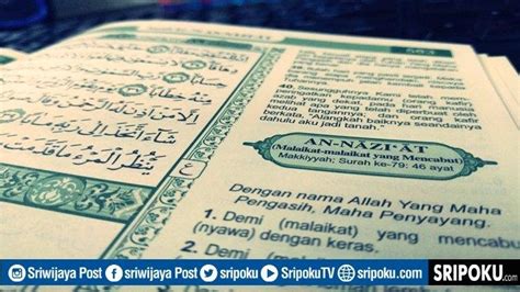 Keutamaan Juz Amma Surat An Naziat Terhindar Dari Kejahatan Musuh