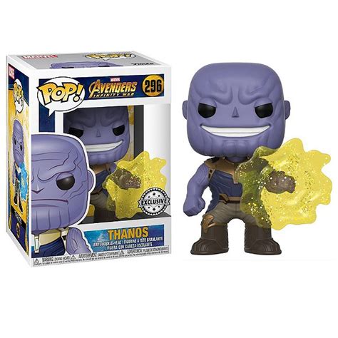 Funko Pop Avengers Infinity War Thanos Mind Stone 296 Exclusivo Moça