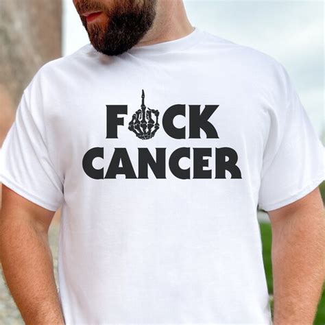 Fuck Cancer Tshirt Etsy