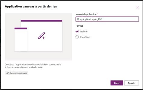 Comment créer une application Power APPS à partir d une liste