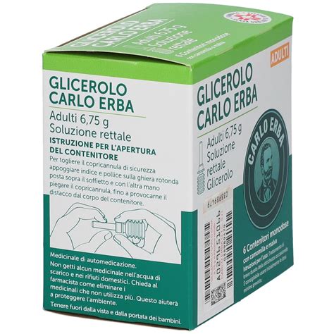 Carlo Erba Glicerolo Soluzione Rettale G Ml Redcare