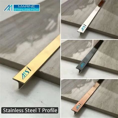 Stainless Steel Decorative Patti MSI Brand Inlay Groove Patti