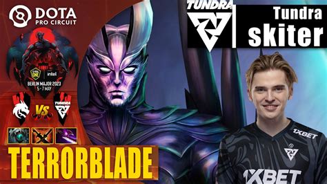 SPIRIT Vs TUNDRA SKITER TERRORBLADE IMBA CARRY BUILD ESL ONE BERLIN