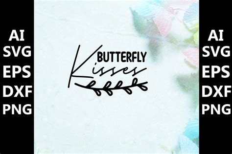 Butterfly Kisses Graphic by MockupsHouse · Creative Fabrica