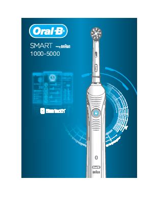 Oral B Smart 4 4500 Electric Toothbrush Quick Start Guide