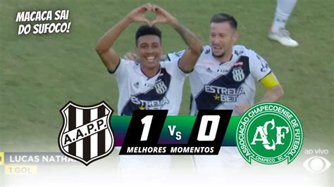 Ponte Preta X Chapecoense Melhores Momentos Completos S Rie B