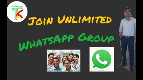 How To Join Unlimited WhatsApp Group YouTube