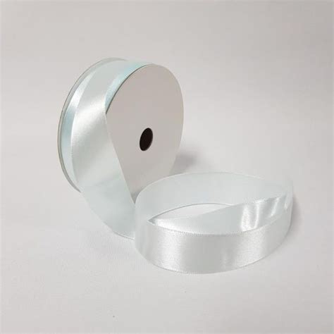 Satin Ribbon Single Sided Mm Baby Blue Desflora