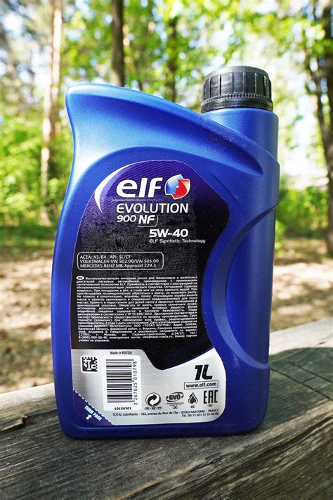 Масло моторное ELF EVOLUTION 900 NF 5W-40 1л. купить, цена в СПб 950 ...