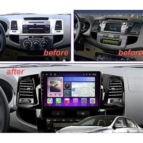 For Toyota Fortuner Hilux 2007 2014 Car Radio Multimedia Dvd Player